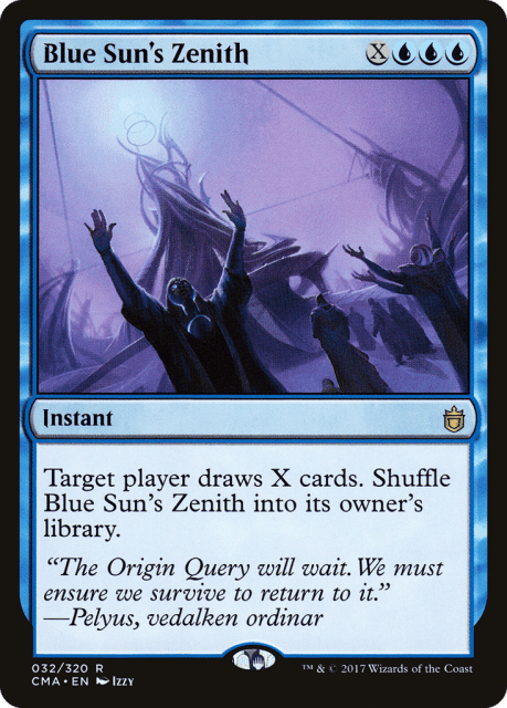 Blue Sun's Zenith (32) — Commander Anthology