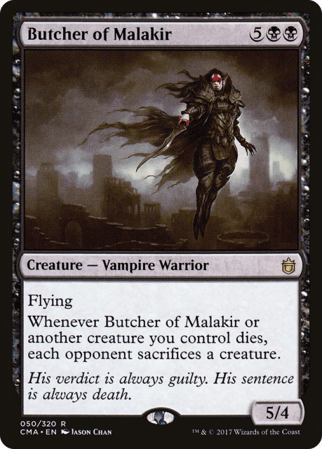 Butcher of Malakir (50) — Commander Anthology