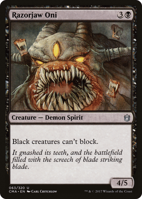 Razorjaw Oni (63) — Commander Anthology