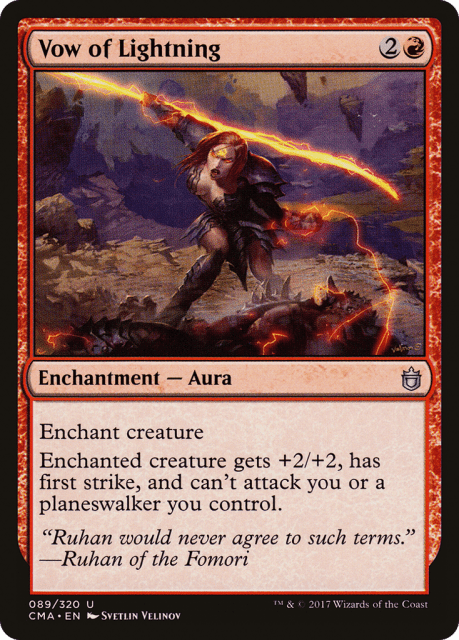 Vow of Lightning (89) — Commander Anthology