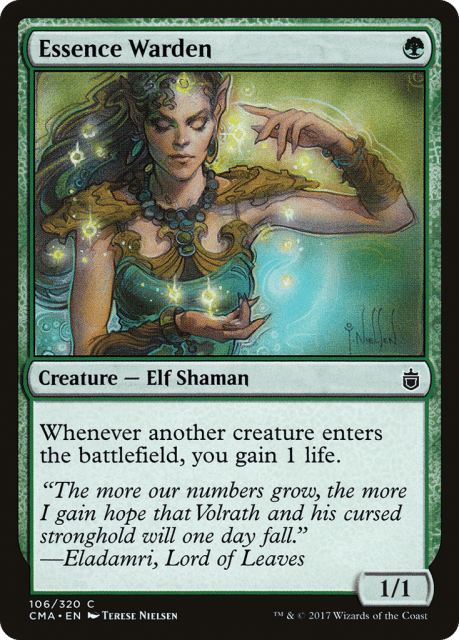 Essence Warden (106) — Commander Anthology
