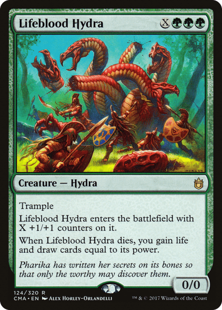 Lifeblood Hydra (124) — Commander Anthology