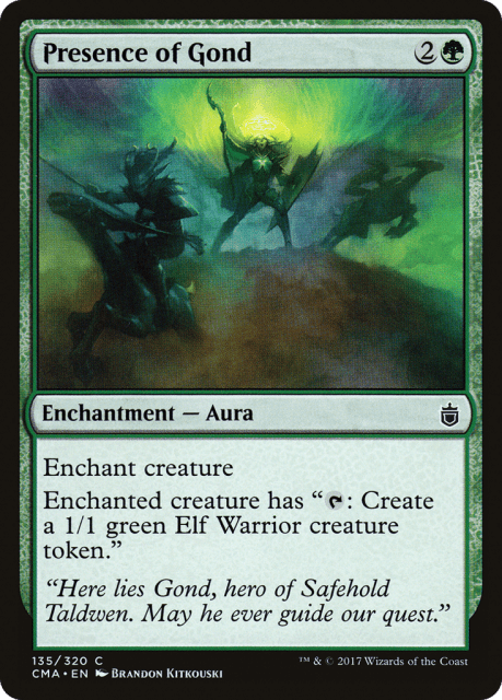 Presence of Gond (135) — Commander Anthology