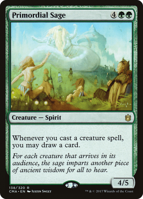 Primordial Sage (138) — Commander Anthology