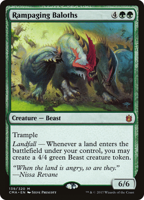 Rampaging Baloths (139) — Commander Anthology