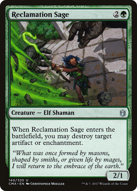 Reclamation Sage (140) — Commander Anthology