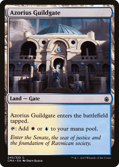 Azorius Guildgate (240) — Commander Anthology