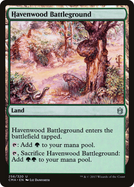 Havenwood Battleground (256) — Commander Anthology