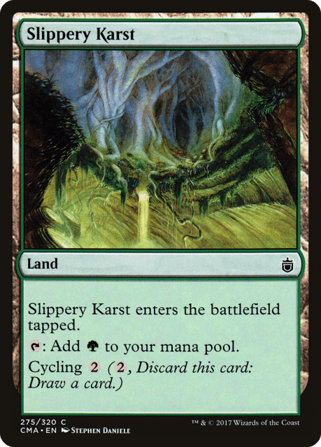 Slippery Karst (275) — Commander Anthology