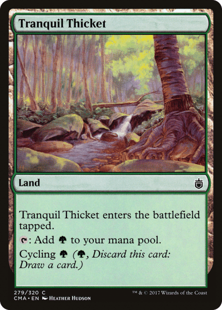 Tranquil Thicket (279) — Commander Anthology