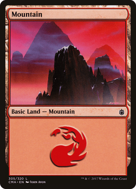 Mountain (305) — Commander Anthology