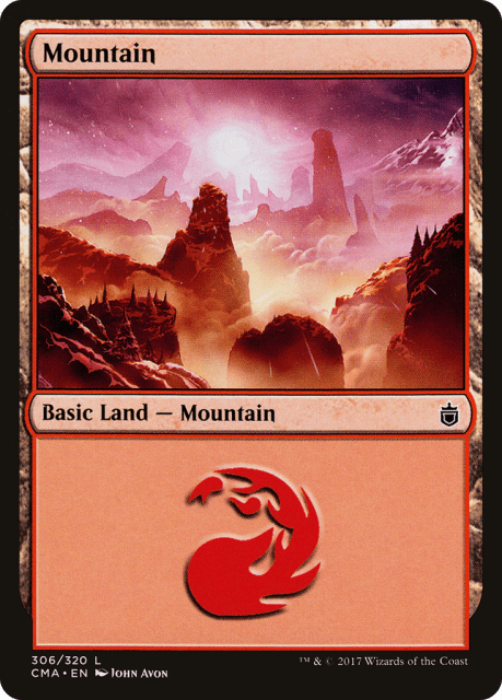 Mountain (306) — Commander Anthology