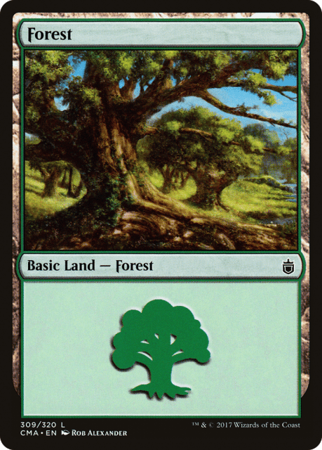 Forest (309) — Commander Anthology