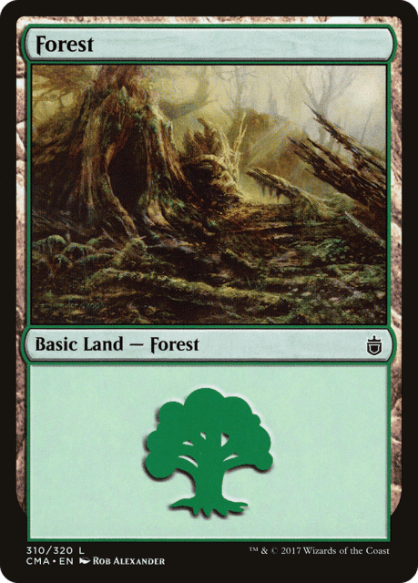 Forest (310) — Commander Anthology