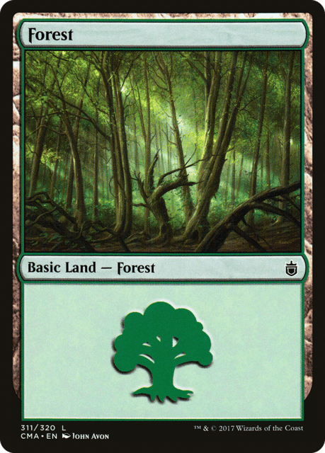 Forest (311) — Commander Anthology