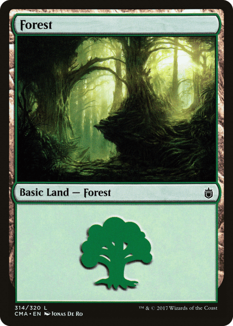 Forest (314) — Commander Anthology