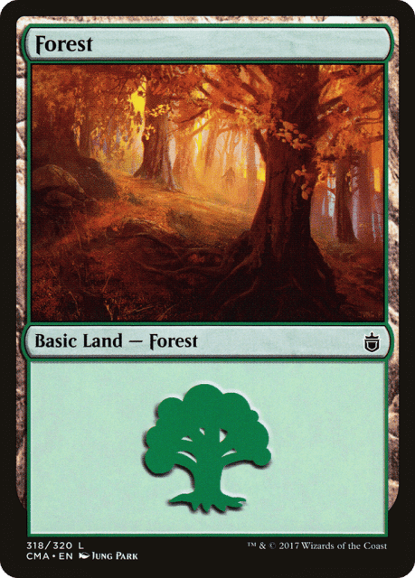 Forest (318) — Commander Anthology