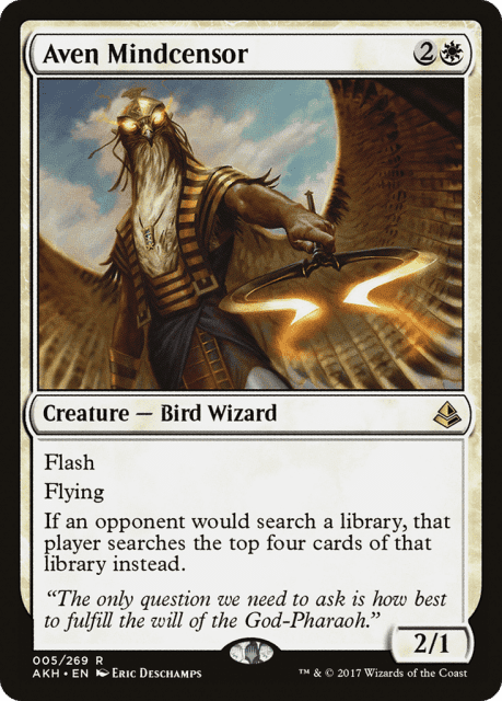 Aven Mindcensor (5) — Amonkhet