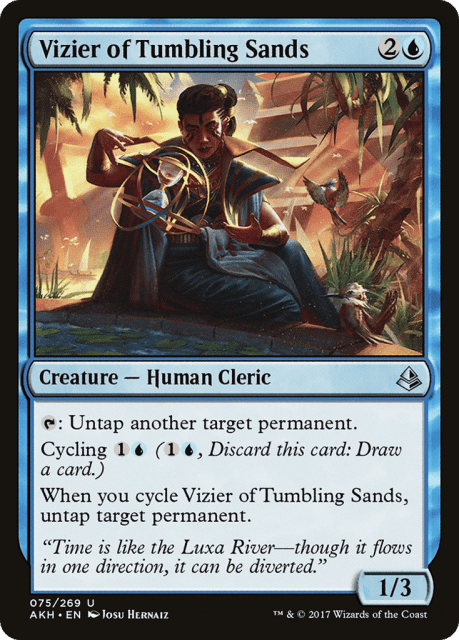 Vizier of Tumbling Sands (75) — Amonkhet