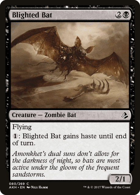 Blighted Bat (80) — Amonkhet
