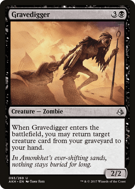 Gravedigger (93) — Amonkhet