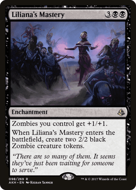 Liliana's Mastery (98) — Amonkhet