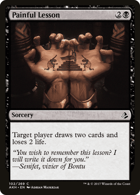 Painful Lesson (102) — Amonkhet