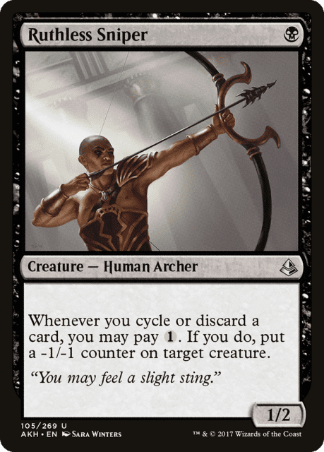 Ruthless Sniper (105) — Amonkhet