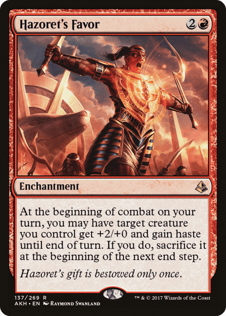 Hazoret's Favor (137) — Amonkhet