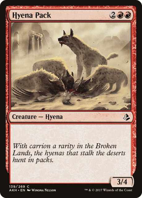 Hyena Pack (139) — Amonkhet