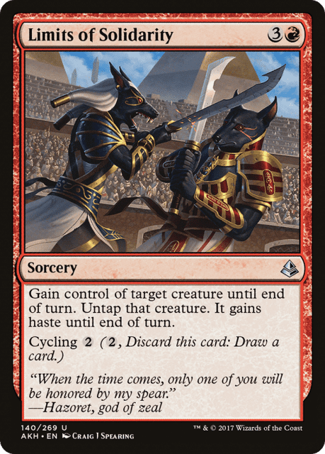 Limits of Solidarity (140) — Amonkhet