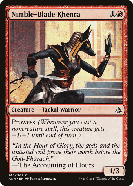 Nimble-Blade Khenra (145) — Amonkhet