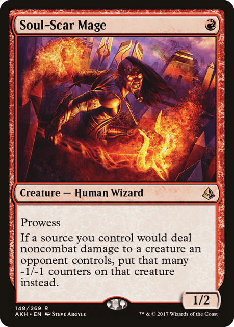 Soul-Scar Mage (148) — Amonkhet