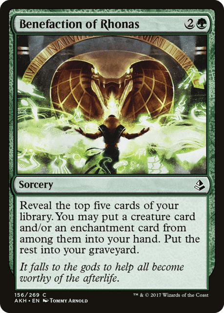 Benefaction of Rhonas (156) — Amonkhet