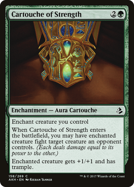 Cartouche of Strength (158) — Amonkhet