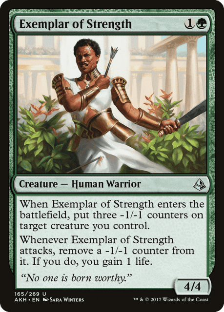 Exemplar of Strength (165) — Amonkhet