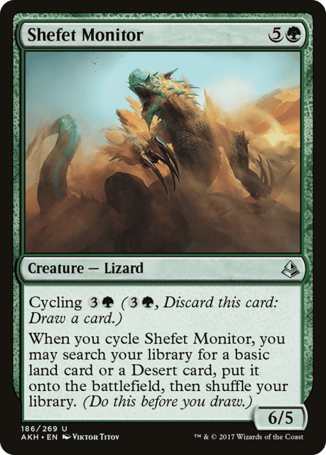 Shefet Monitor (186) — Amonkhet
