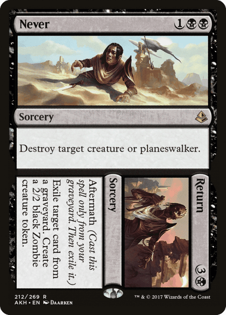Never // Return (212) — Amonkhet