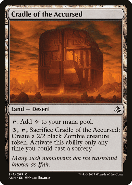 Cradle of the Accursed (241) — Amonkhet
