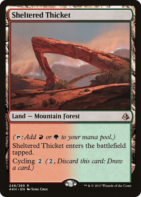 Sheltered Thicket (248) — Amonkhet