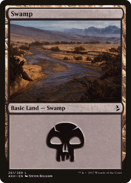Swamp (261) — Amonkhet