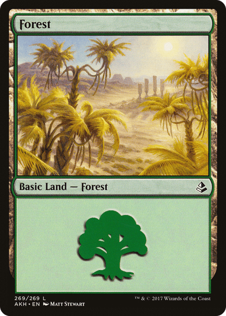 Forest (269) — Amonkhet