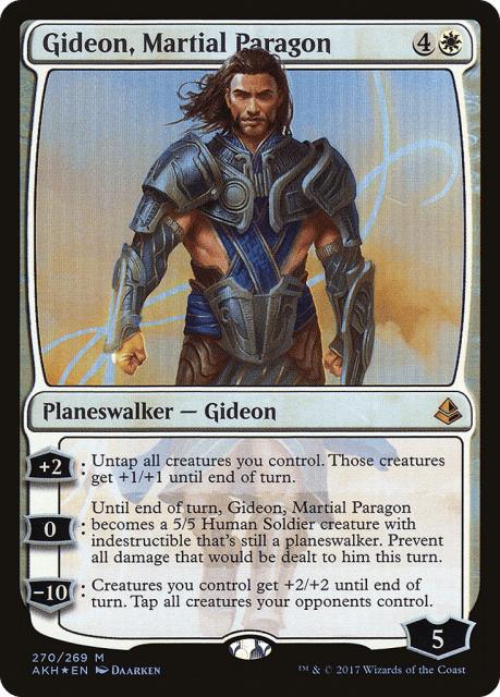 Gideon, Martial Paragon (270) — Amonkhet