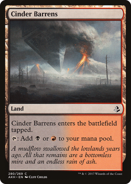 Cinder Barrens (280) — Amonkhet