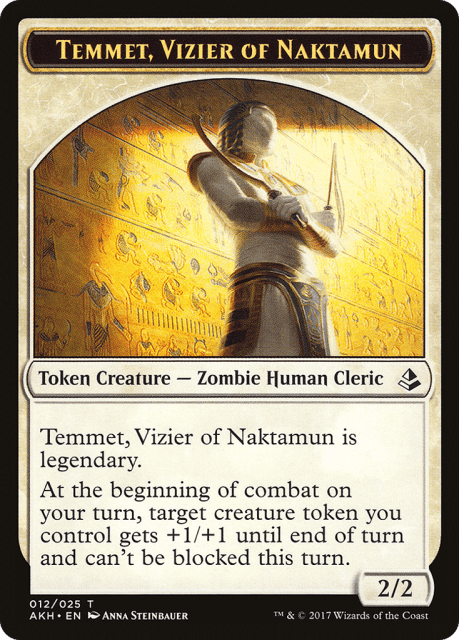Temmet, Vizier of Naktamun (12) — Amonkhet