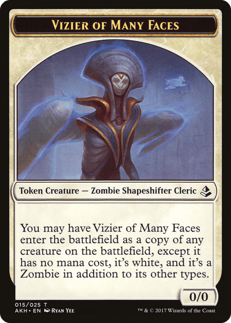 Vizier of Many Faces (15) — Amonkhet