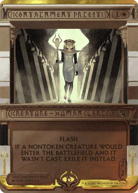 Containment Priest (3) — Amonkhet Invocations