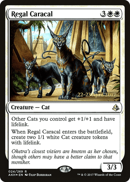Regal Caracal (24) — Amonkhet Promos