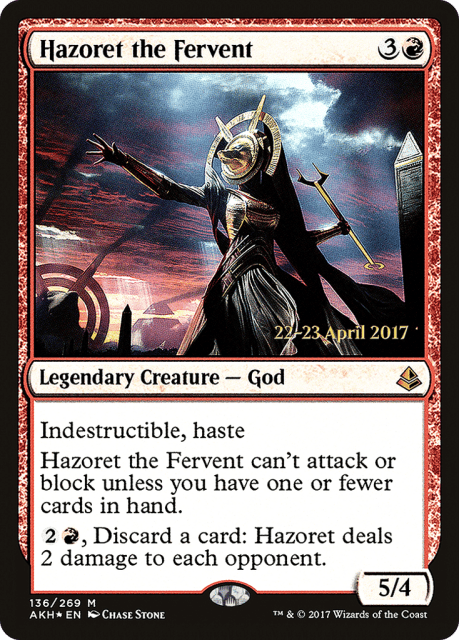 Hazoret the Fervent (136) — Amonkhet Promos