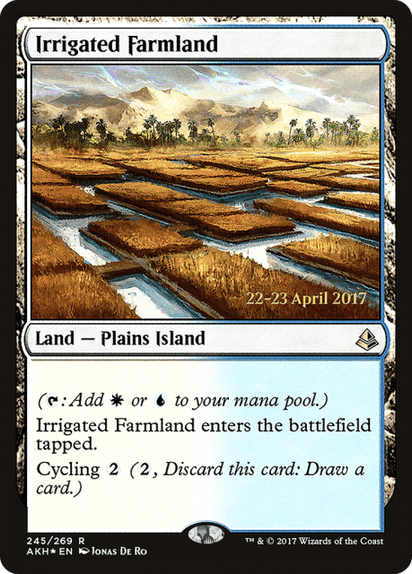 Irrigated Farmland (245) — Amonkhet Promos